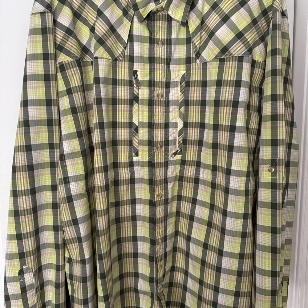 Men Patagonia Fly Fishing Long Sleeve Shirt, XL - Picture 4 of 6